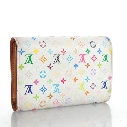 Louis Vuitton Monogram Multicolor Alexandra Wallet White 3 of 8