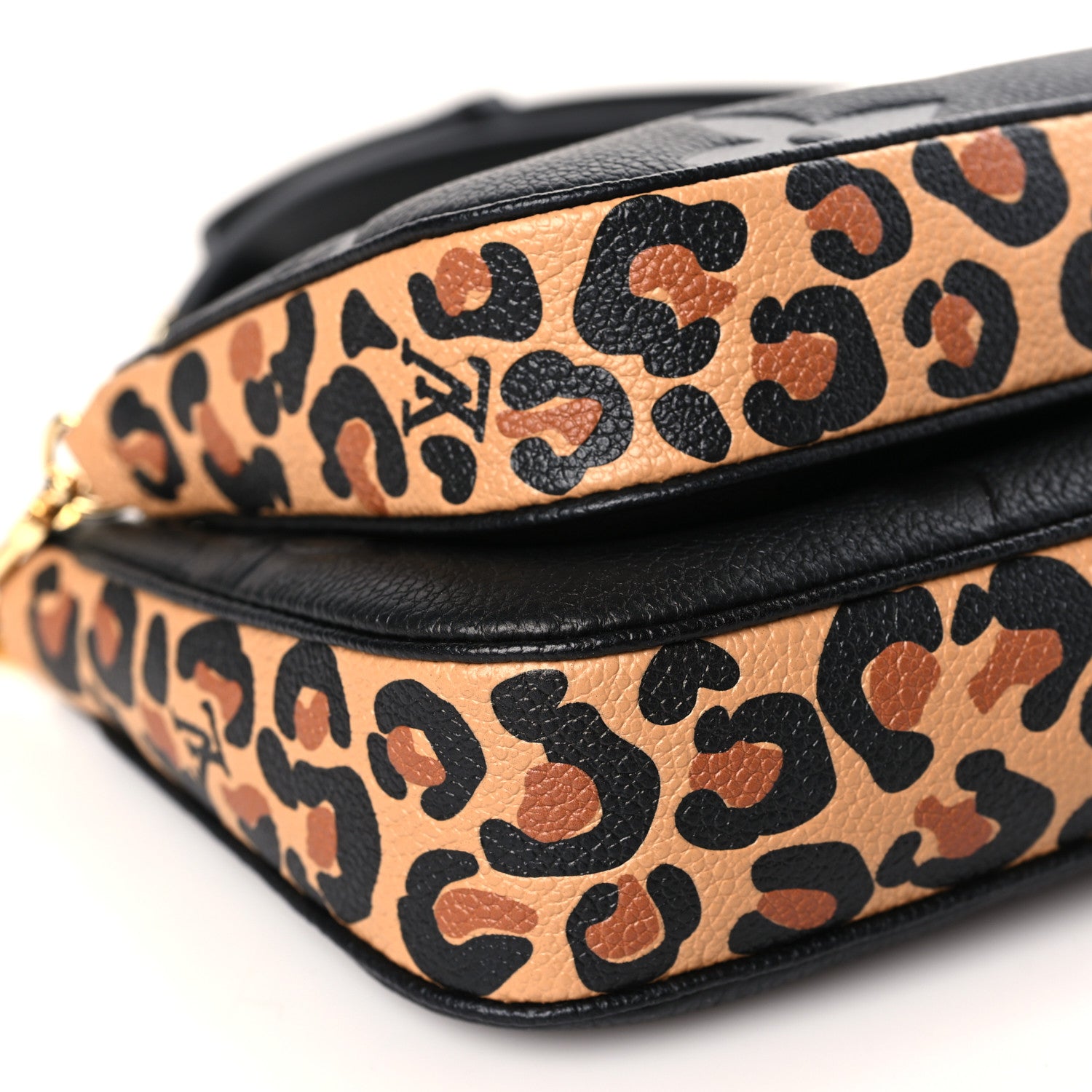 Louis Vuitton Empreinte Monogram Giant Wild At Heart Multi Pochette Accessories Black 8 of 9