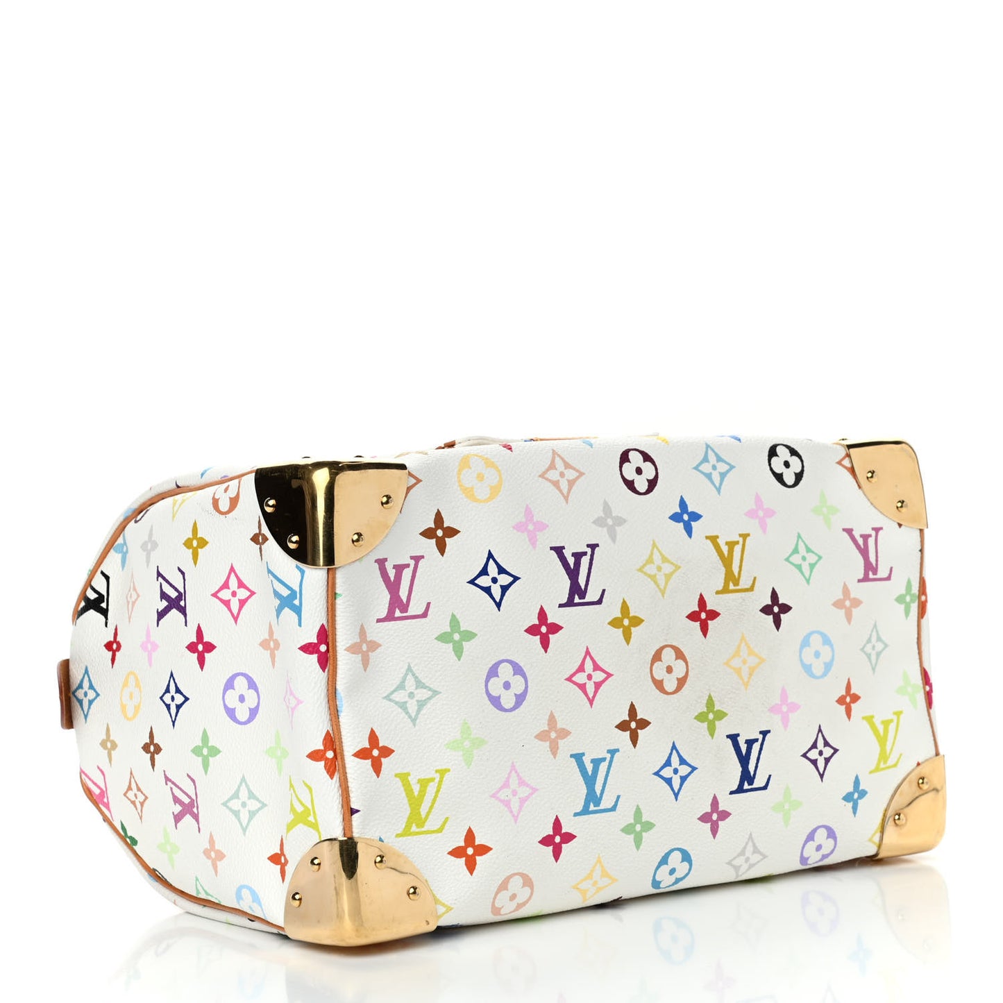 Monogram Multicolor Speedy 30 White