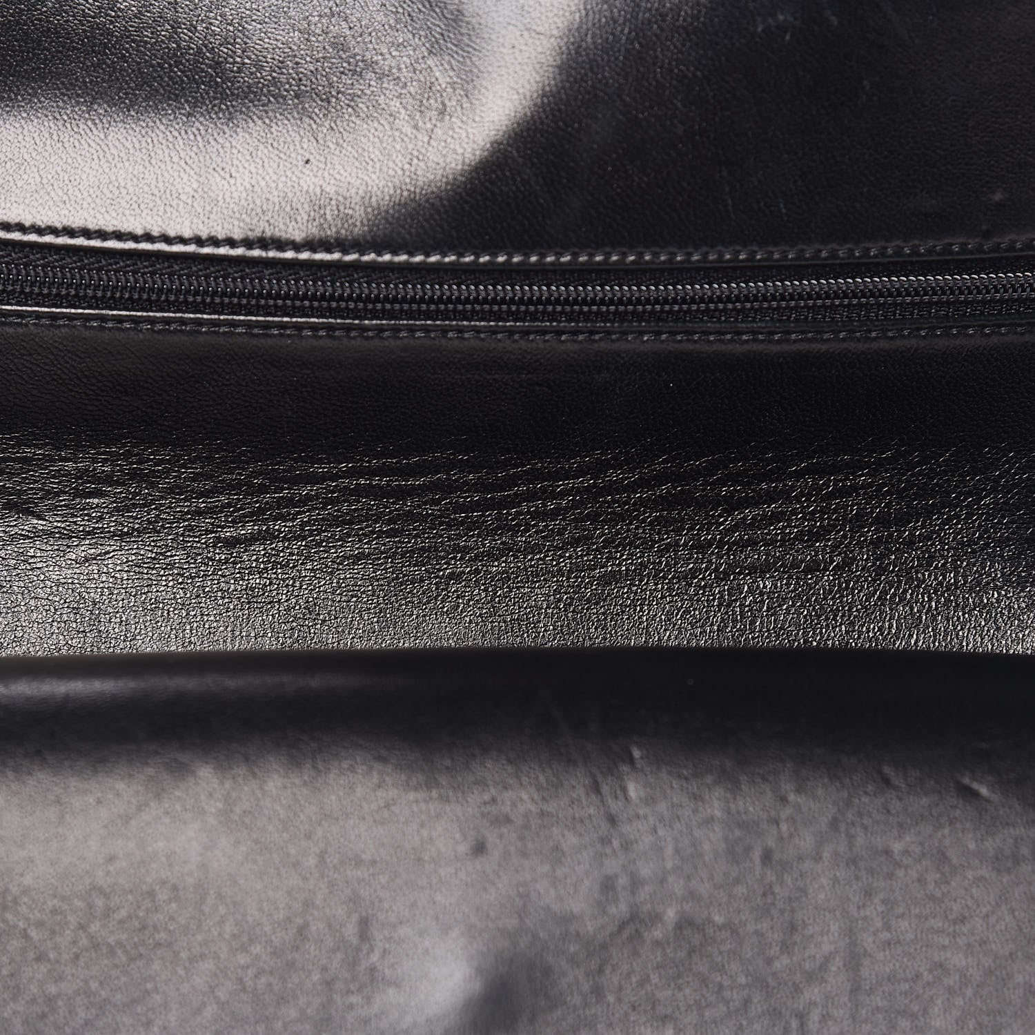 Chanel Lambskin Quilted Medium Double Flap Black 15 of 27