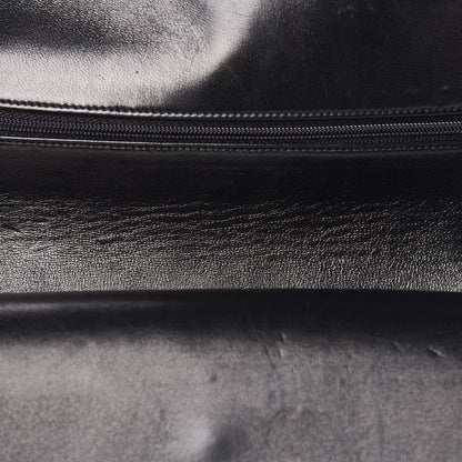 Chanel Lambskin Quilted Medium Double Flap Black 15 of 27