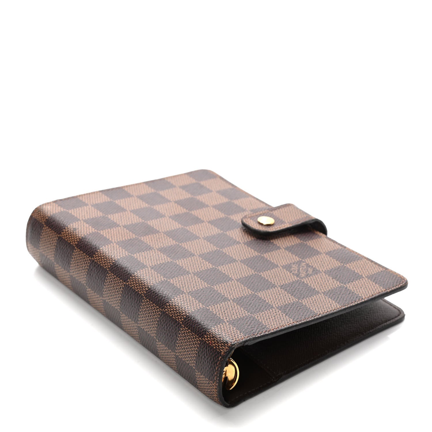 Louis Vuitton Damier Ebene Medium Ring Agenda Cover 4 of 17