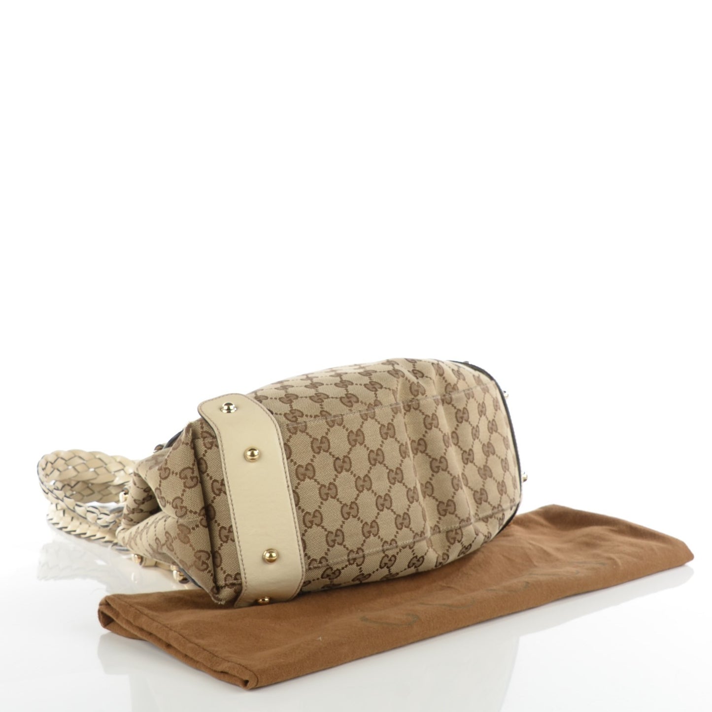 Monogram Small Pelham Shoulder Bag Off White