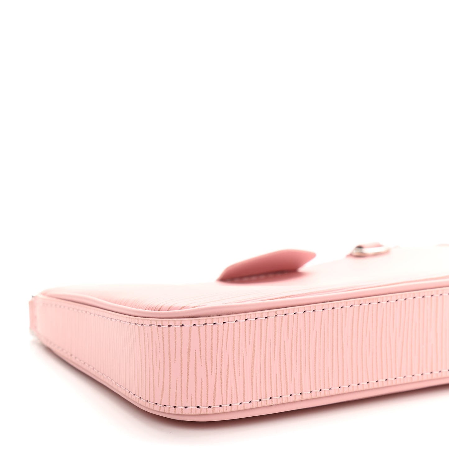 Epi Easy Pouch On Strap Rose Ballerine