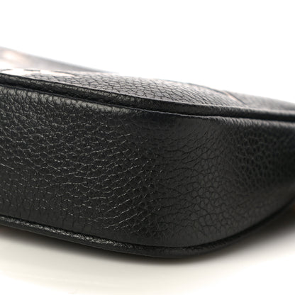 Louis Vuitton Empreinte Monogram Giant Mini Pochette Accessories Black 8 of 9