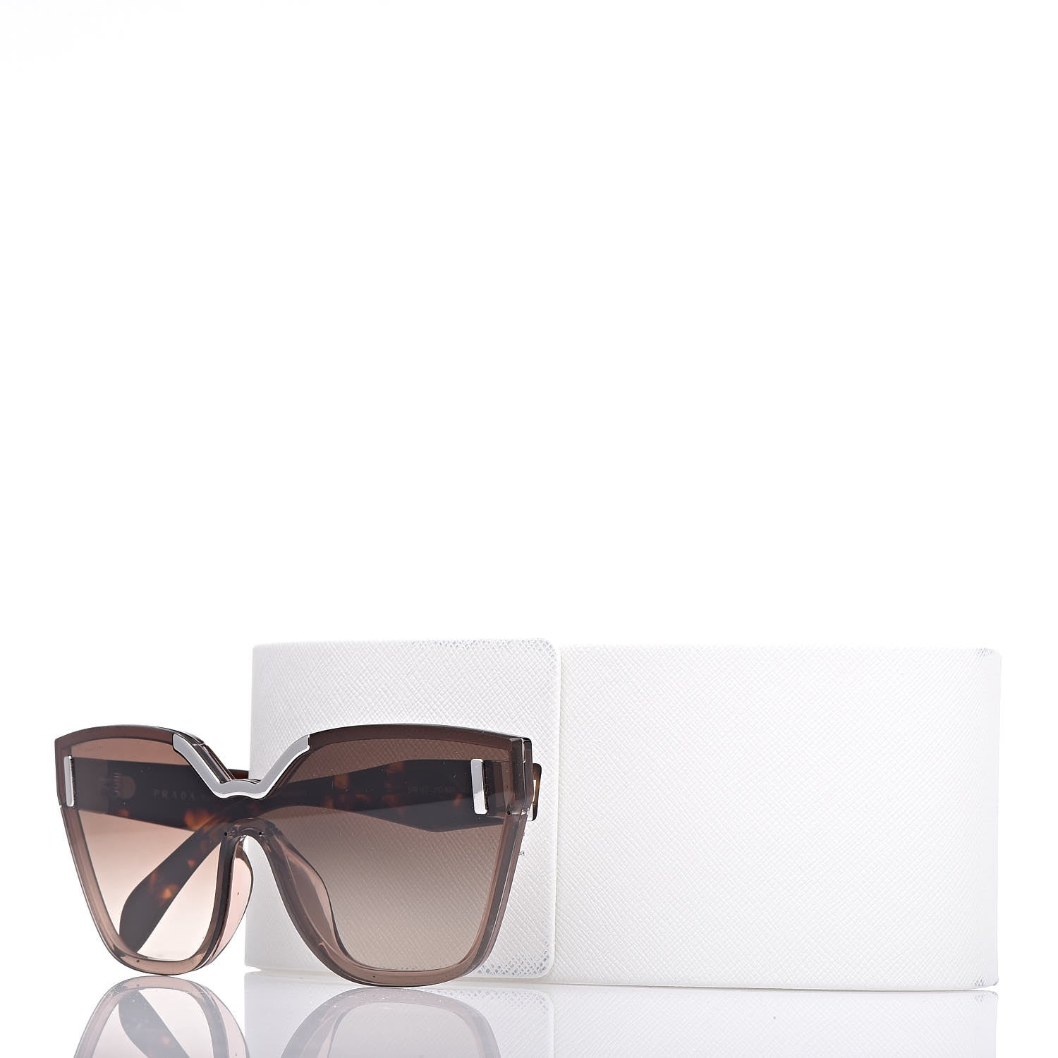 Prada Cat Eye Sunglasses SPR 16T Tortoise 7 of 7