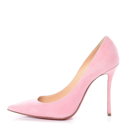 Christian Louboutin Veau Velours Decoltish 100 Pumps 40 Dolly 1 of 14
