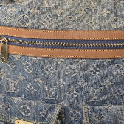 Louis Vuitton Denim Baggy GM Blue 9 of 9