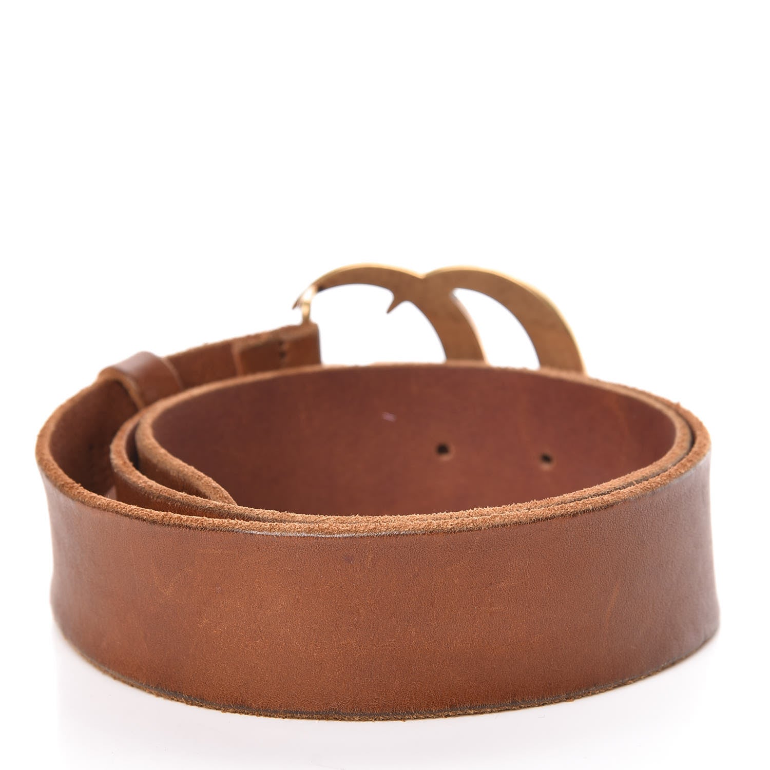 Gucci Faded Calfskin Double G 40mm Belt 75 30 Cuir 3 of 6