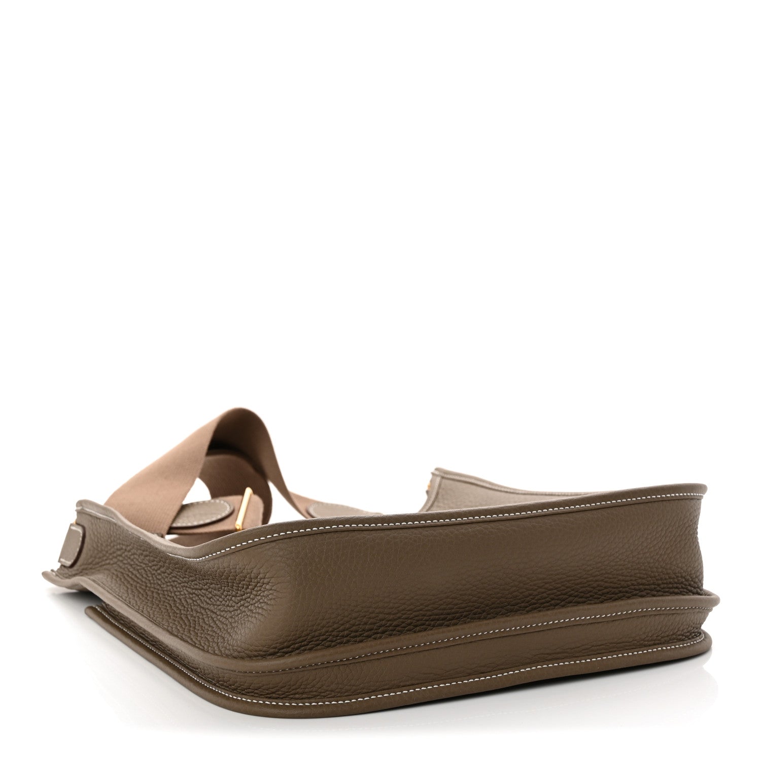 Hermes Taurillon Clemence Evelyne III PM Etoupe 4 of 10