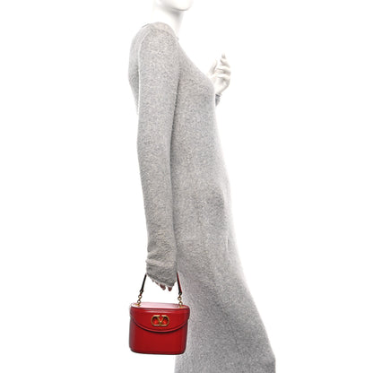 Valentino Garavani Calfskin VLogo Vain Vanity Bag Rosso Valentino 2 of 9