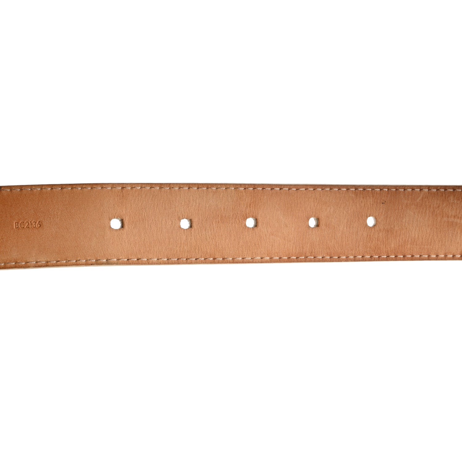 Louis Vuitton Damier Azur 30mm Tresor Belt 90 36 5 of 6