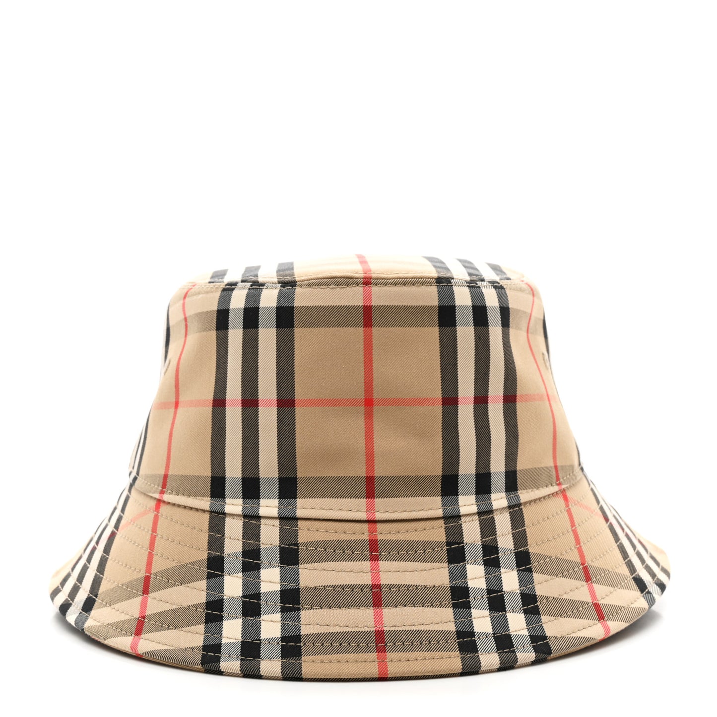 Technical Cotton Vintage Check Bucket Hat M Archive Beige