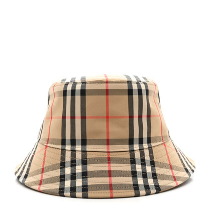 Burberry Technical Cotton Vintage Check Bucket Hat M Archive Beige 3 of 8