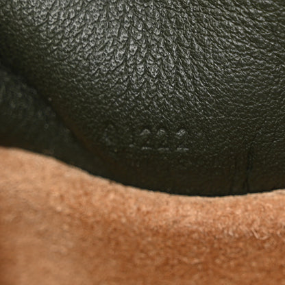Loewe Calfskin Flamenco Knot Clutch Vintage Khaki 7 of 10