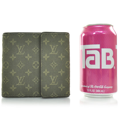 Louis Vuitton Mini Monogram Compact Wallet Kaki 2 of 8