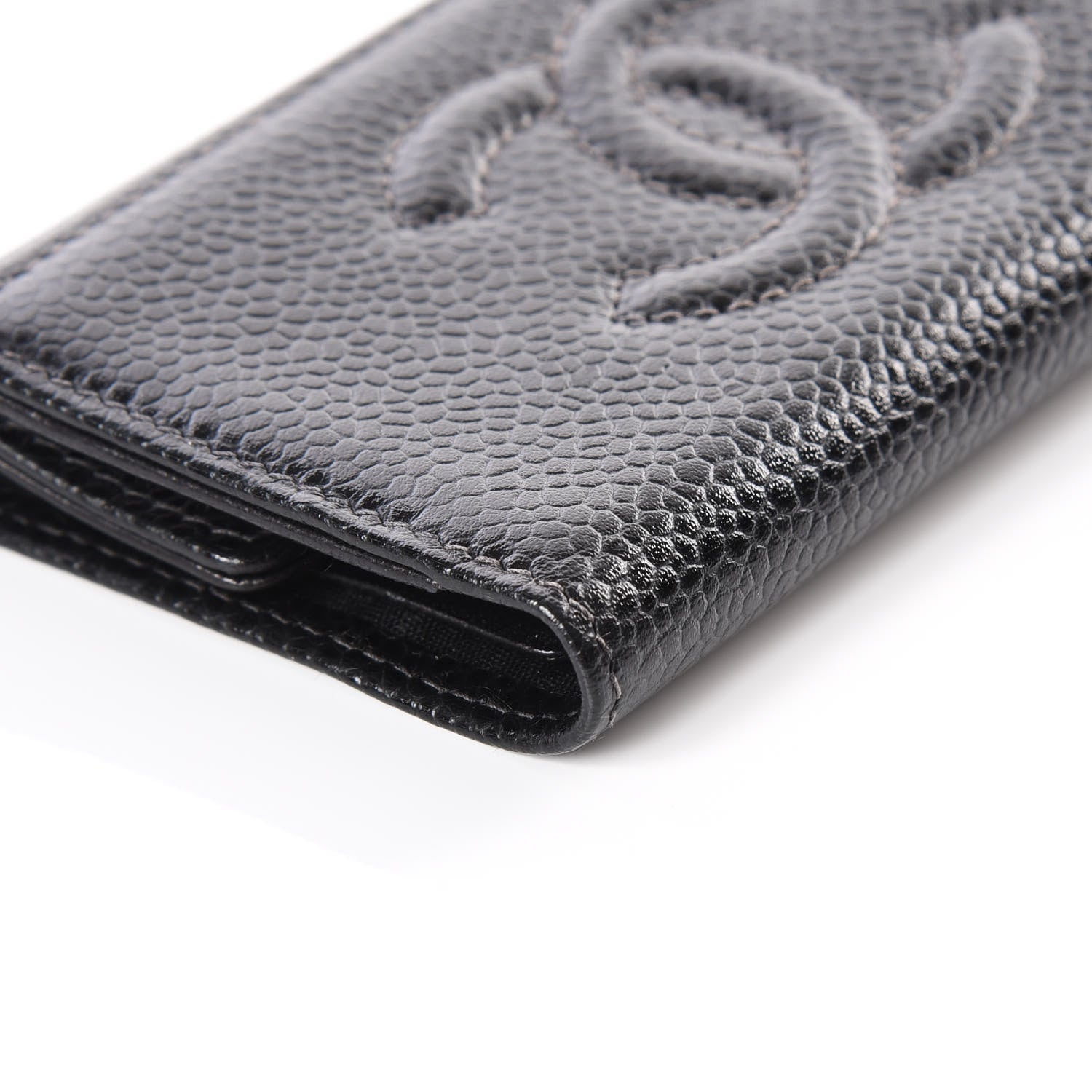 Chanel Caviar Timeless CC 6 Key Holder Case Black 7 of 11