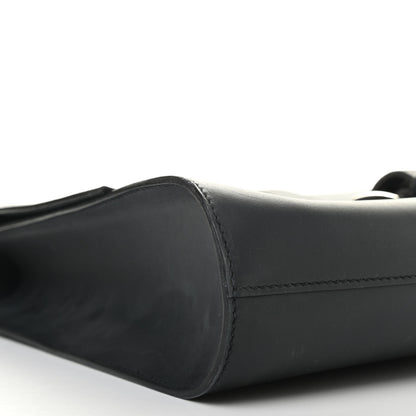 Hermes Sombrero Hunter Cowhide Etriviere II Meeting 38 Briefcase Black 8 of 20