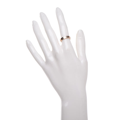 Cartier 18K Pink Gold Diamond LOVE Wedding Band Ring 49 4.75 2 of 5