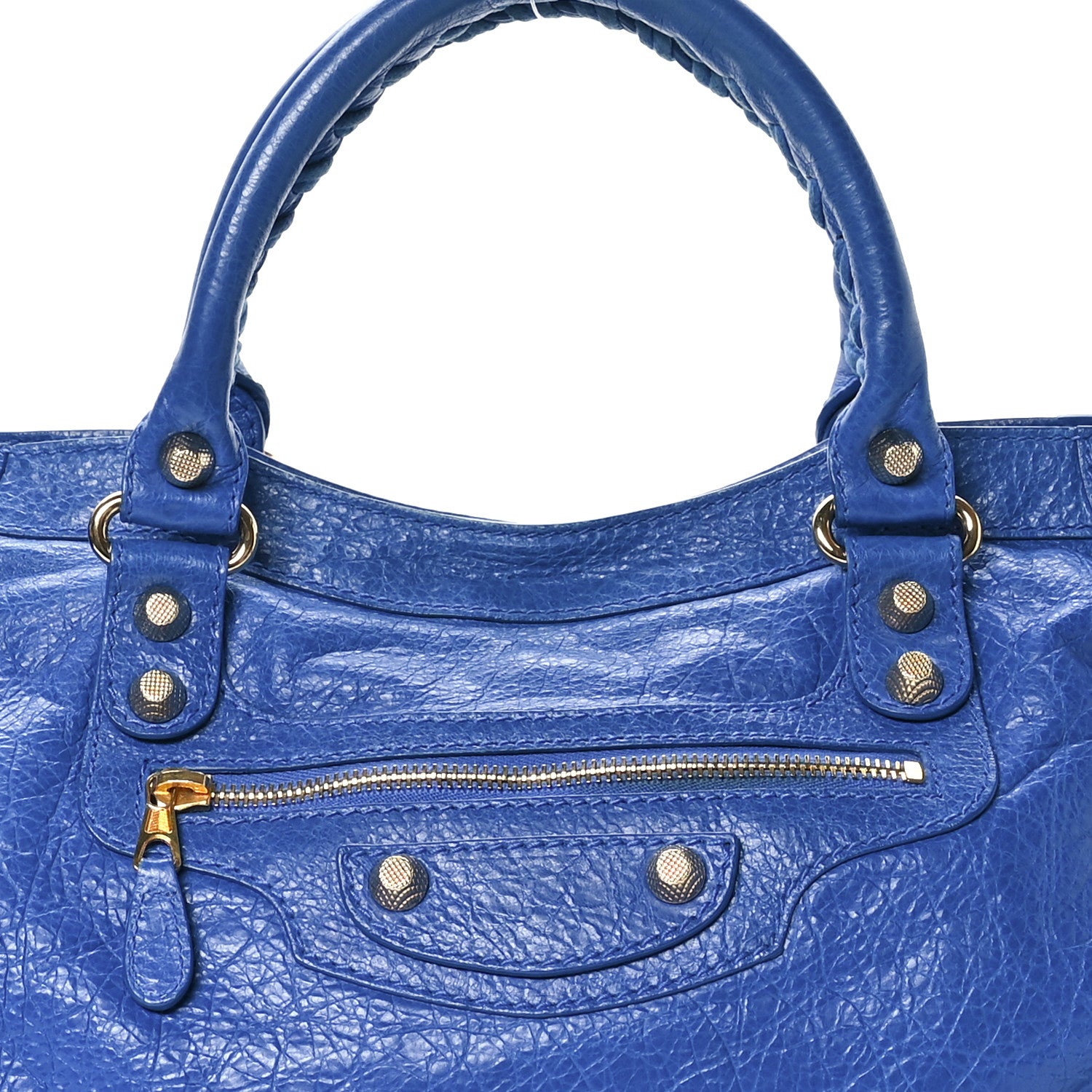 Balenciaga Agneau Giant 12 Gold Hardware City Bleu Lazuli 8 of 12