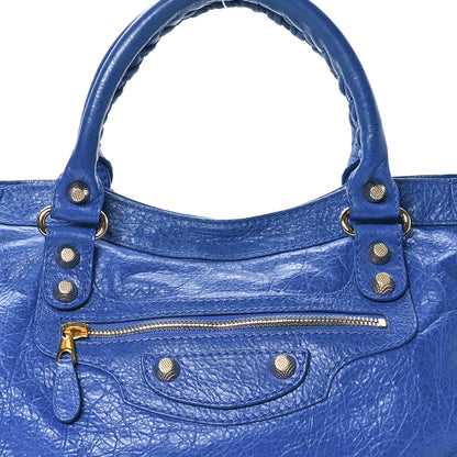 Balenciaga Agneau Giant 12 Gold Hardware City Bleu Lazuli 8 of 12