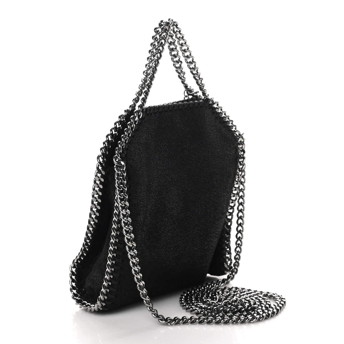 Shaggy Deer Tiny Falabella Tote Black