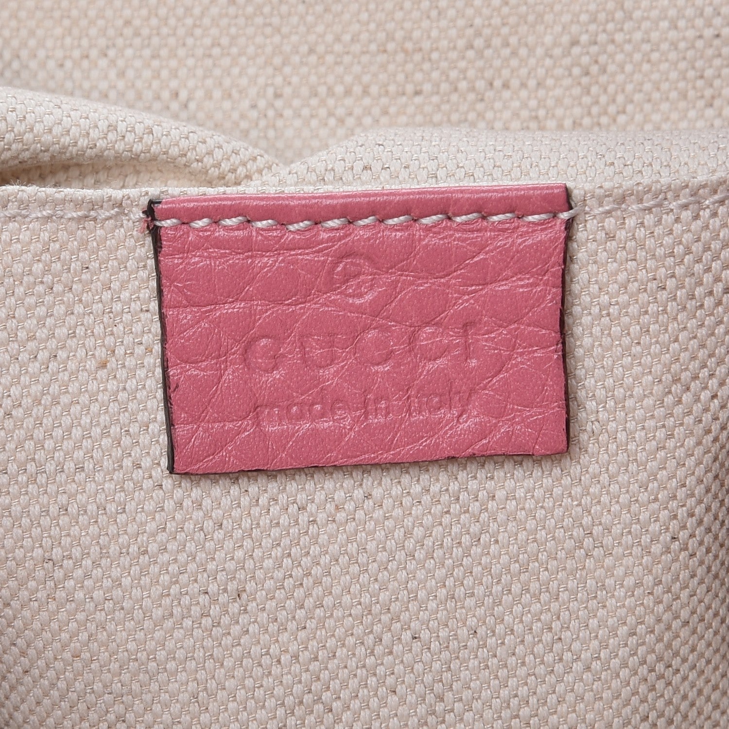 Gucci Cellarius Calfskin Medium Bamboo Backpack Glossy Pink 6 of 8