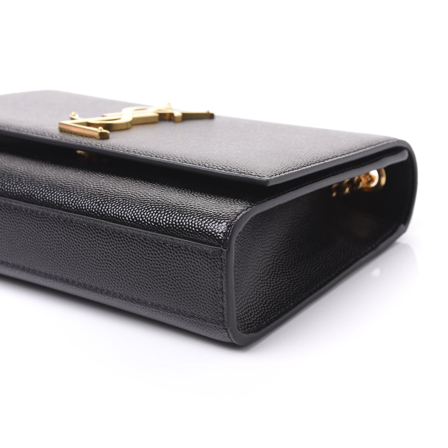 Grain De Poudre Small Monogram Kate Satchel Black