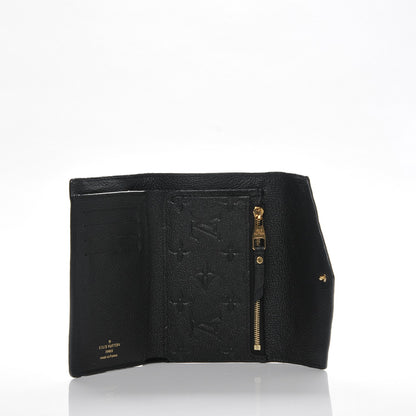 Louis Vuitton Empreinte Compact Curieuse Wallet Black 5 of 6