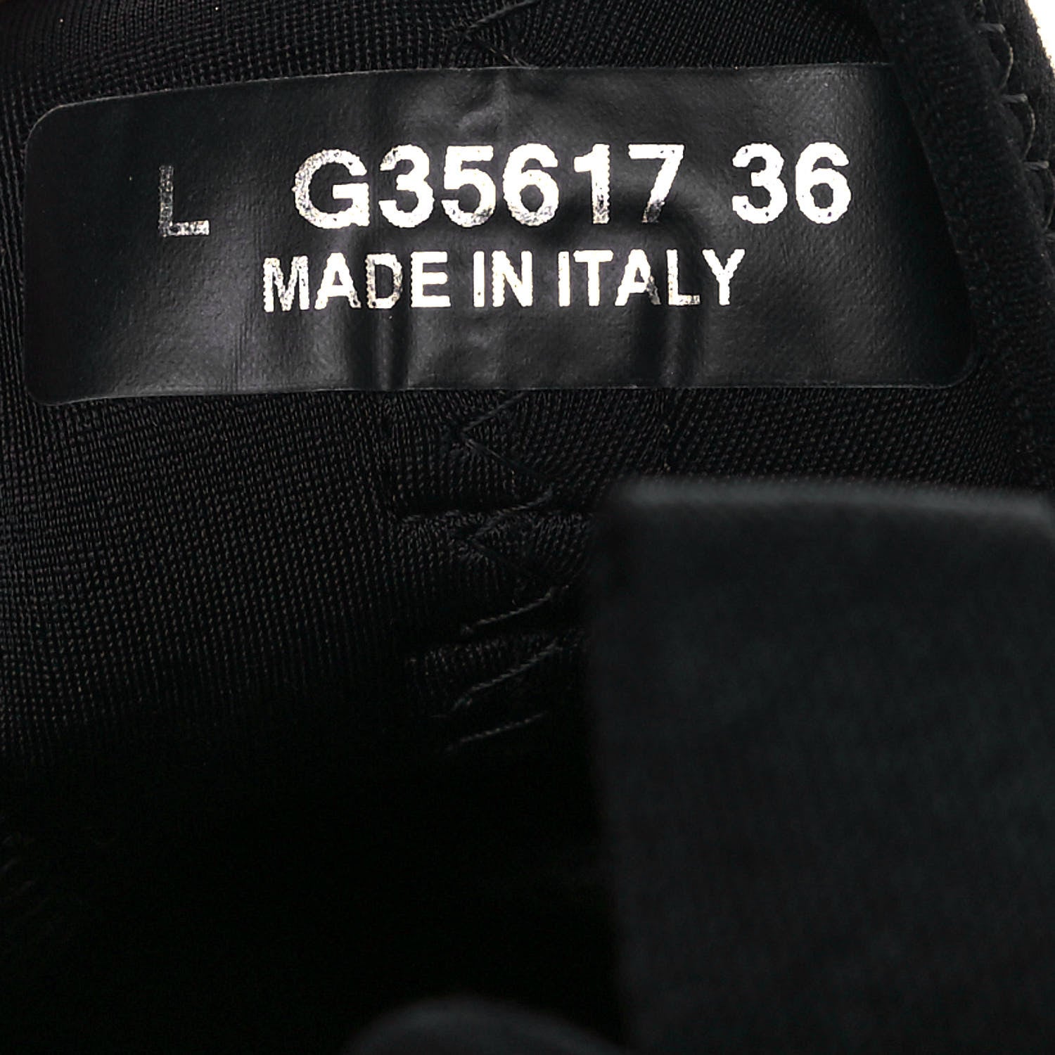Chanel Velvet Calfskin Mixed Fibers CC Sneakers 36 Black 7 of 7