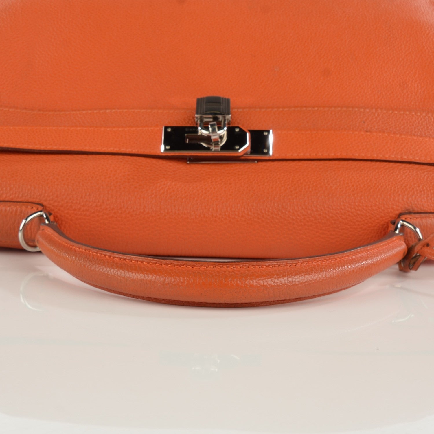 Hermes Togo Kelly Retourne 40 Orange 18 of 20