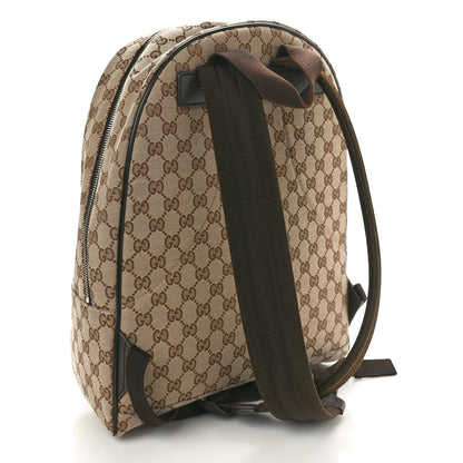Gucci Monogram Travel Backpack Dark Brown 3 of 10