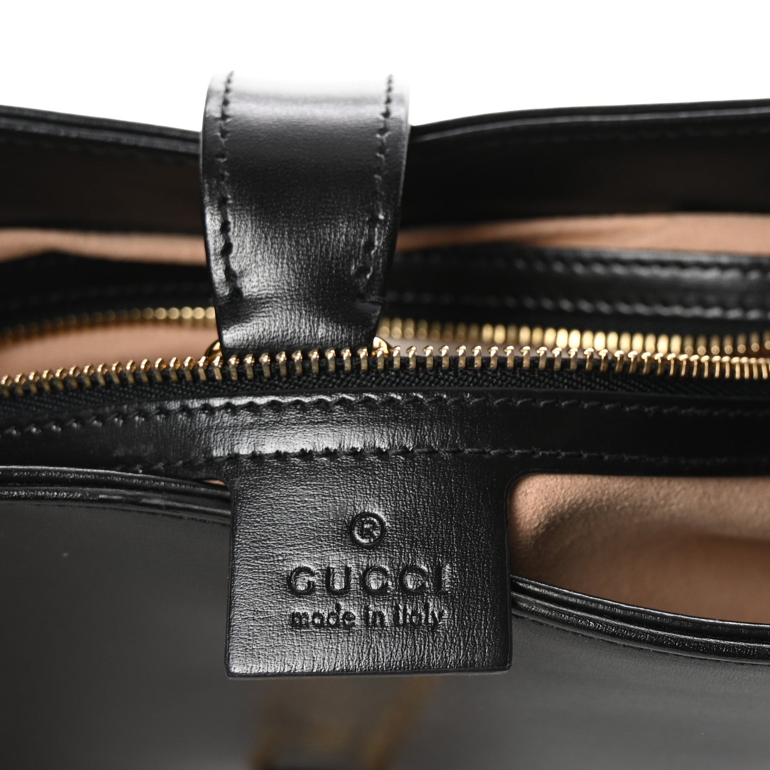 Gucci Boarded Dyana Lux Calfskin Small Jackie 1961 Hobo Black 6 of 10