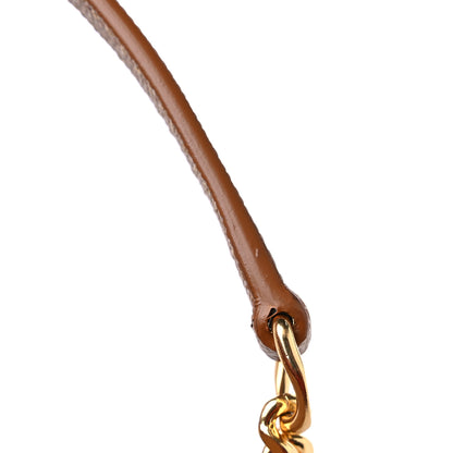 Saint Laurent Grain De Poudre Matelasse Monogram Mini Lou Camera Bag Dark Natural 10 of 11