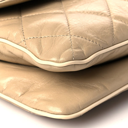 Chanel Lambskin East West Mademoiselle Flap Beige 5 of 11