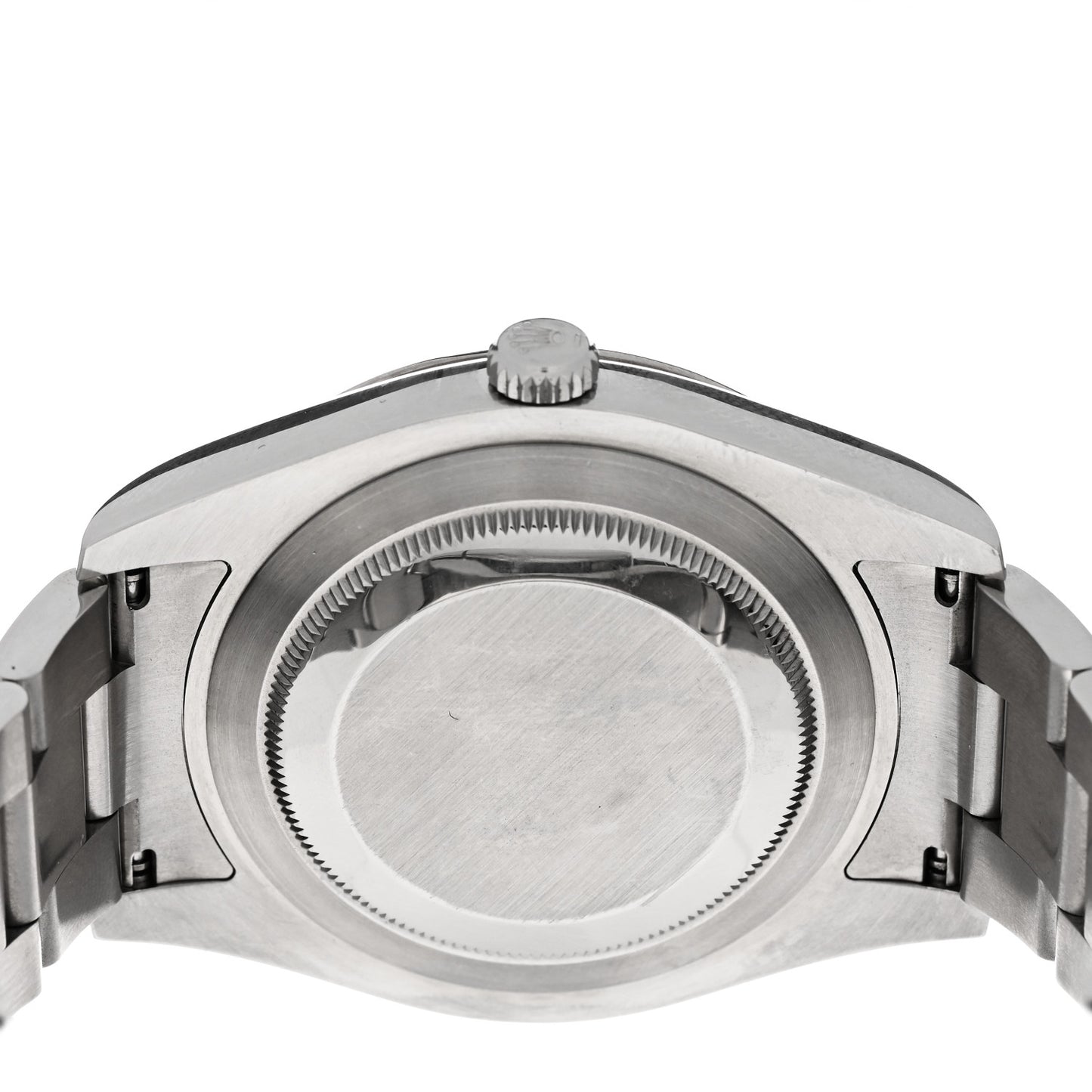 Stainless Steel 18K White Gold Diamond 41mm Oyster Perpetual Datejust Watch Dark Rhodium 126334