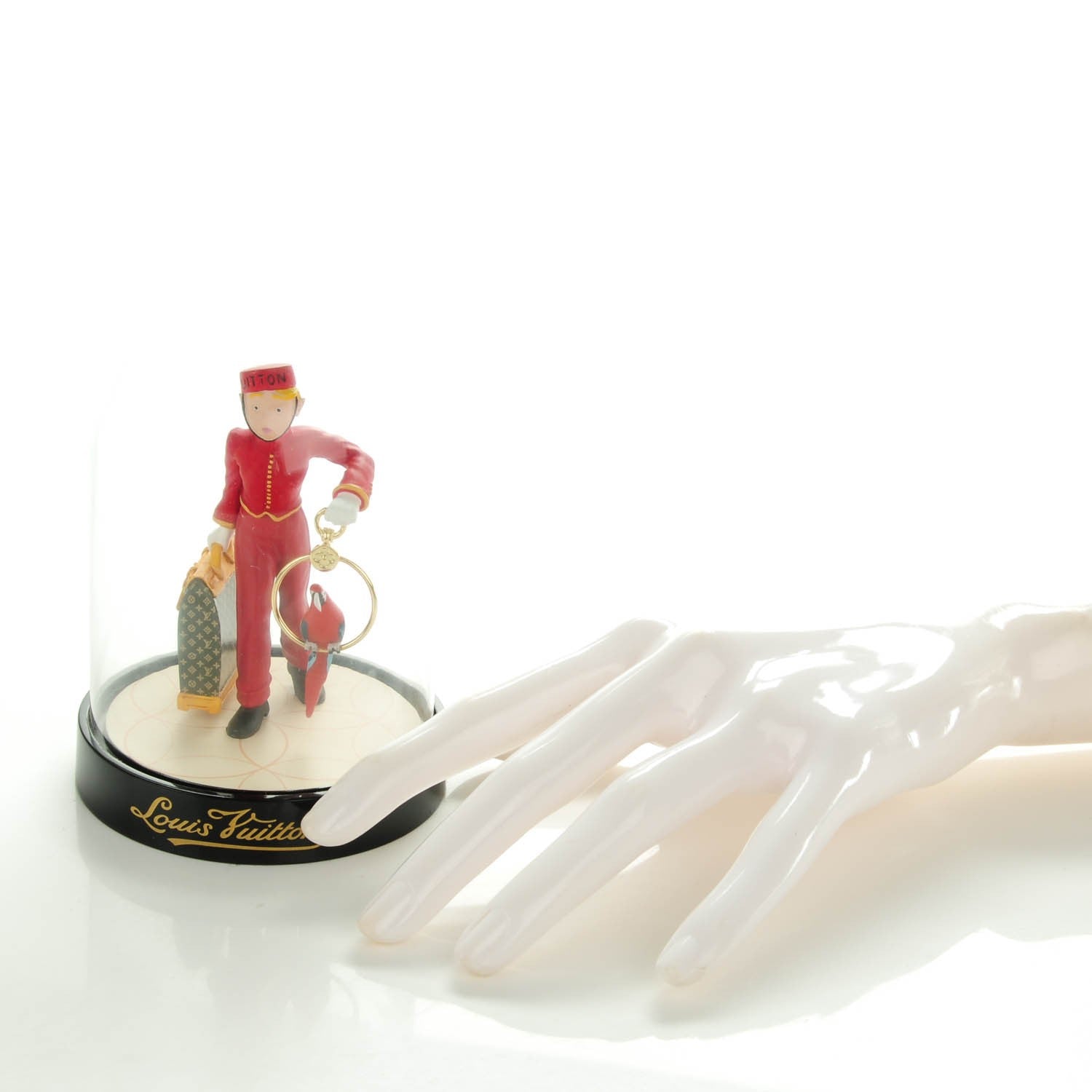 Louis Vuitton Glass Porter Bell Boy Snow Globe Boule 2 of 5