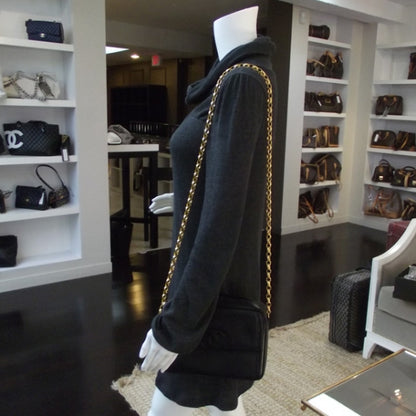 Chanel Caviar Camera Bag Black 2 of 12
