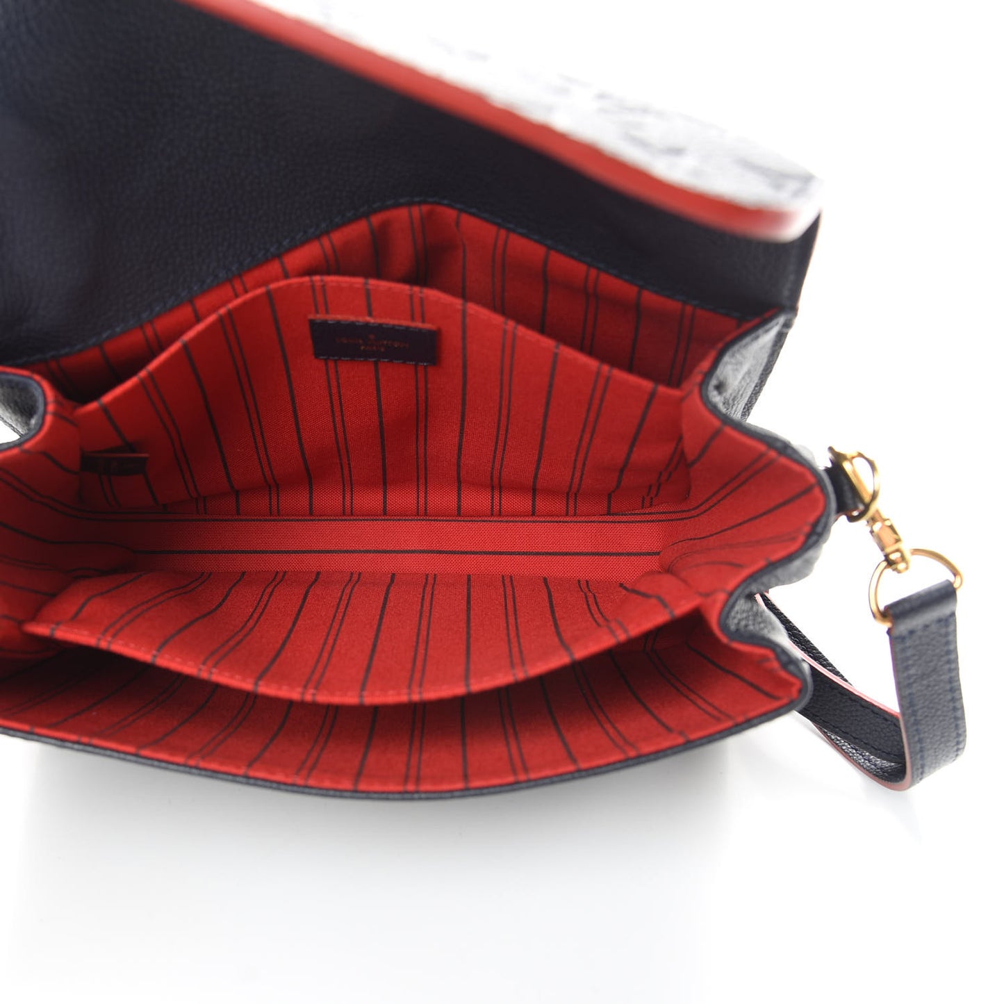 Empreinte Pochette Metis Marine Rouge