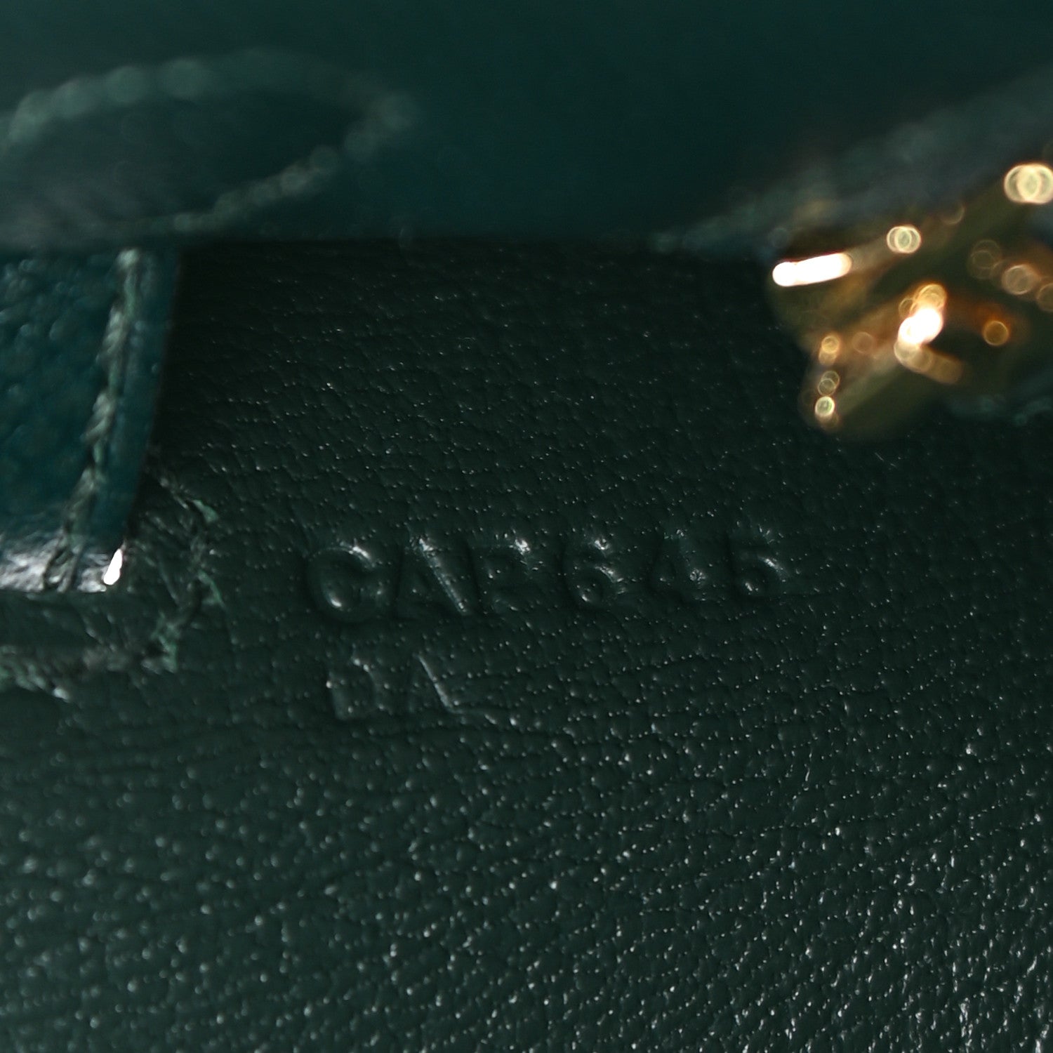 Hermes Epsom Kelly Sellier 25 Vert Cypress 7 of 11