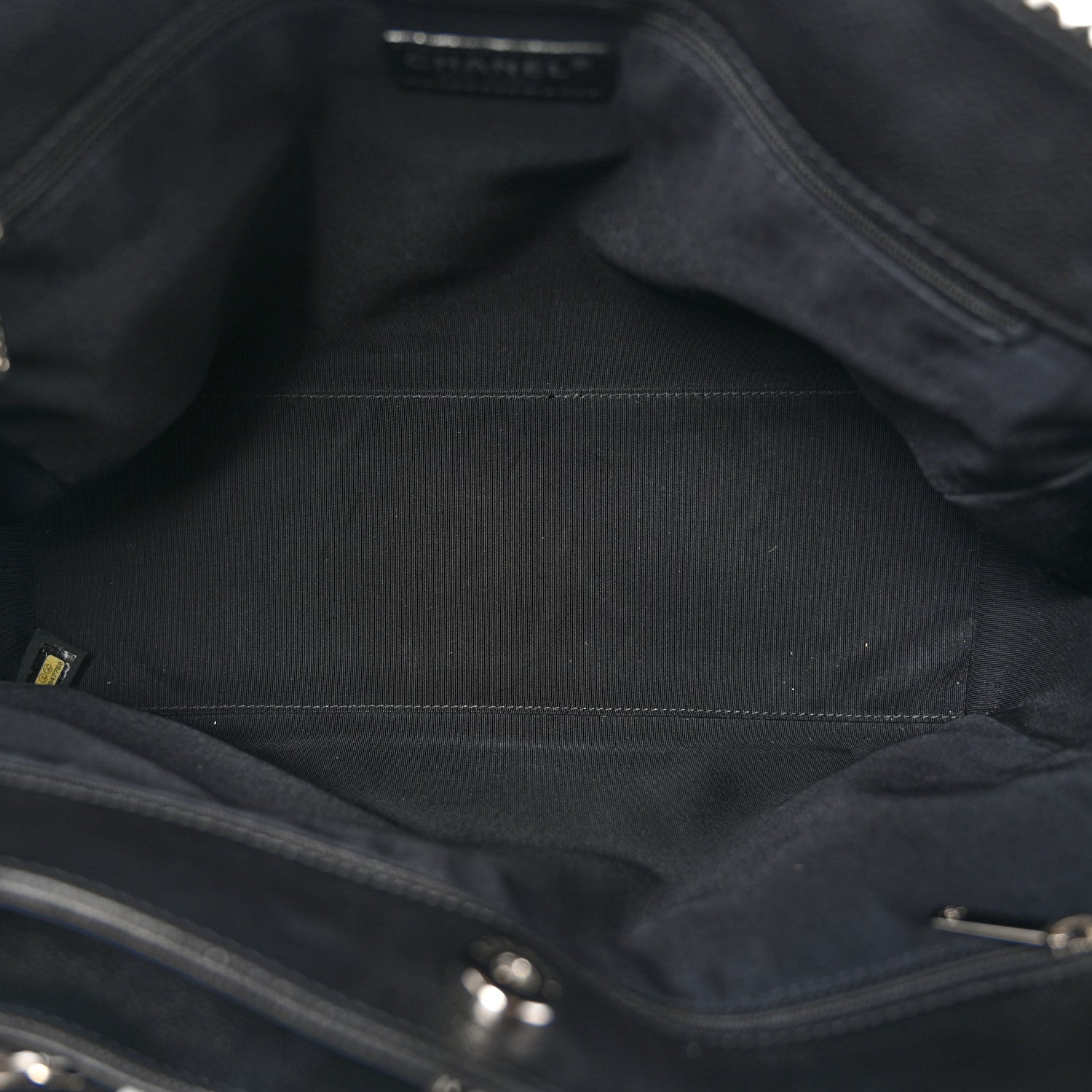 Chanel Calfskin Cerf Executive Shopper Tote Black 5 of 15