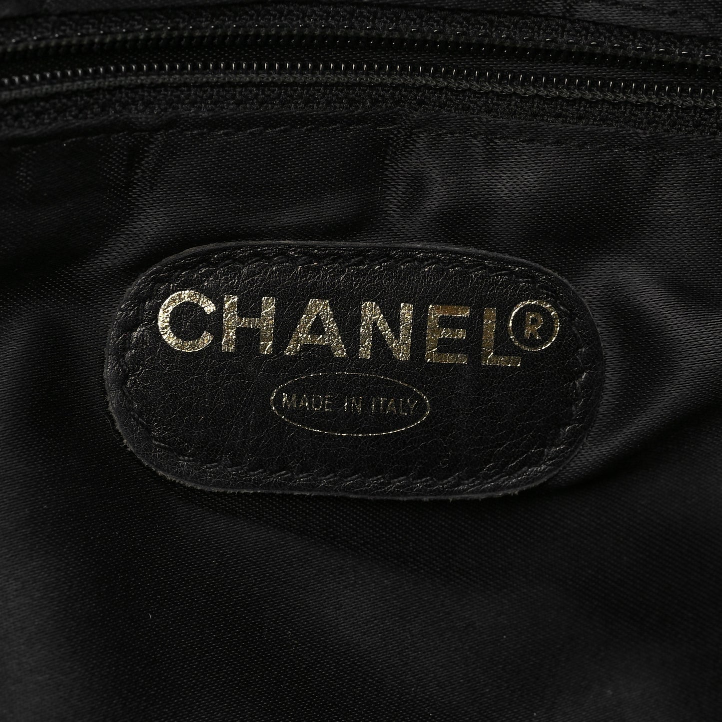 Lambskin CC Shoulder Bag Black
