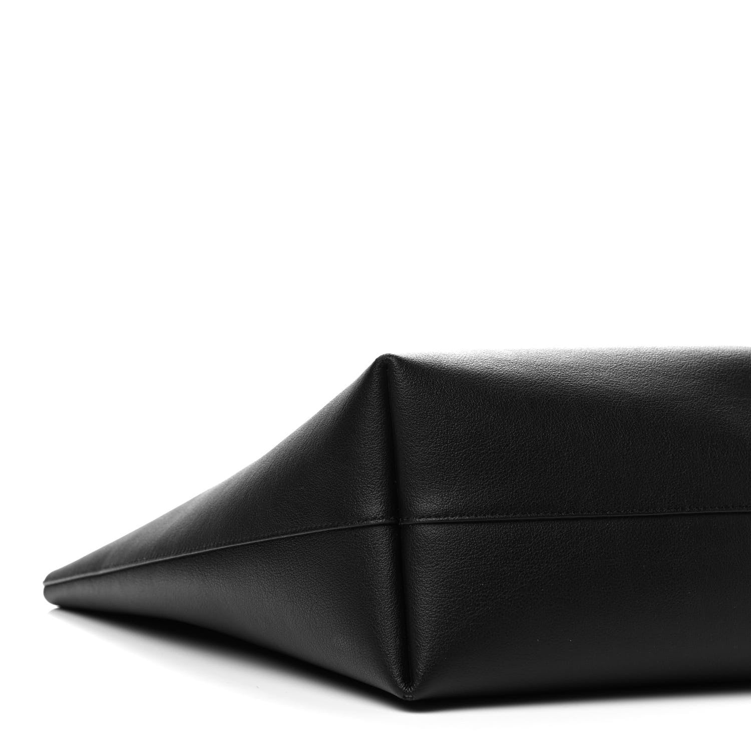 Saint Laurent Calfskin Large Shopping Tote Black 8 of 9
