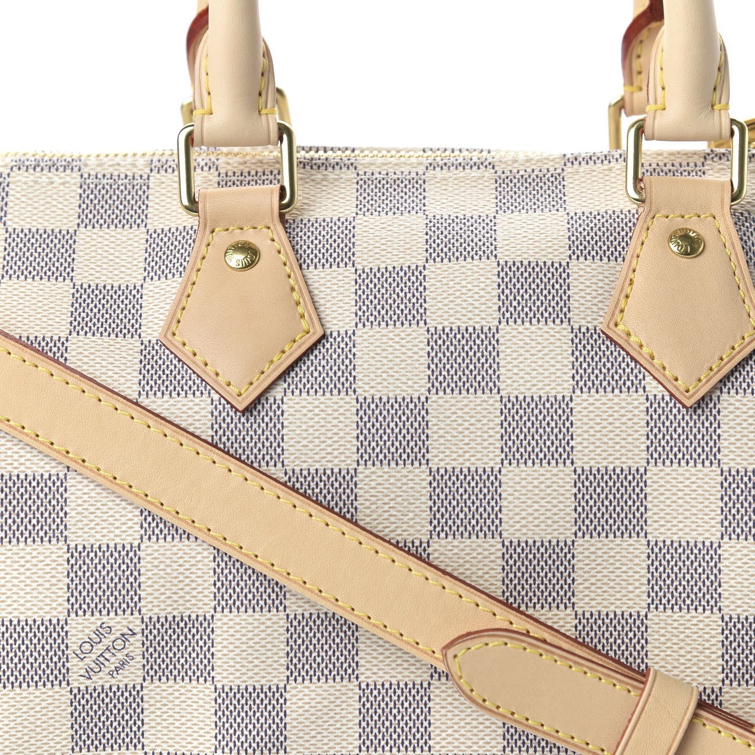 Louis Vuitton Damier Azur Speedy Bandouliere 25 10 of 10