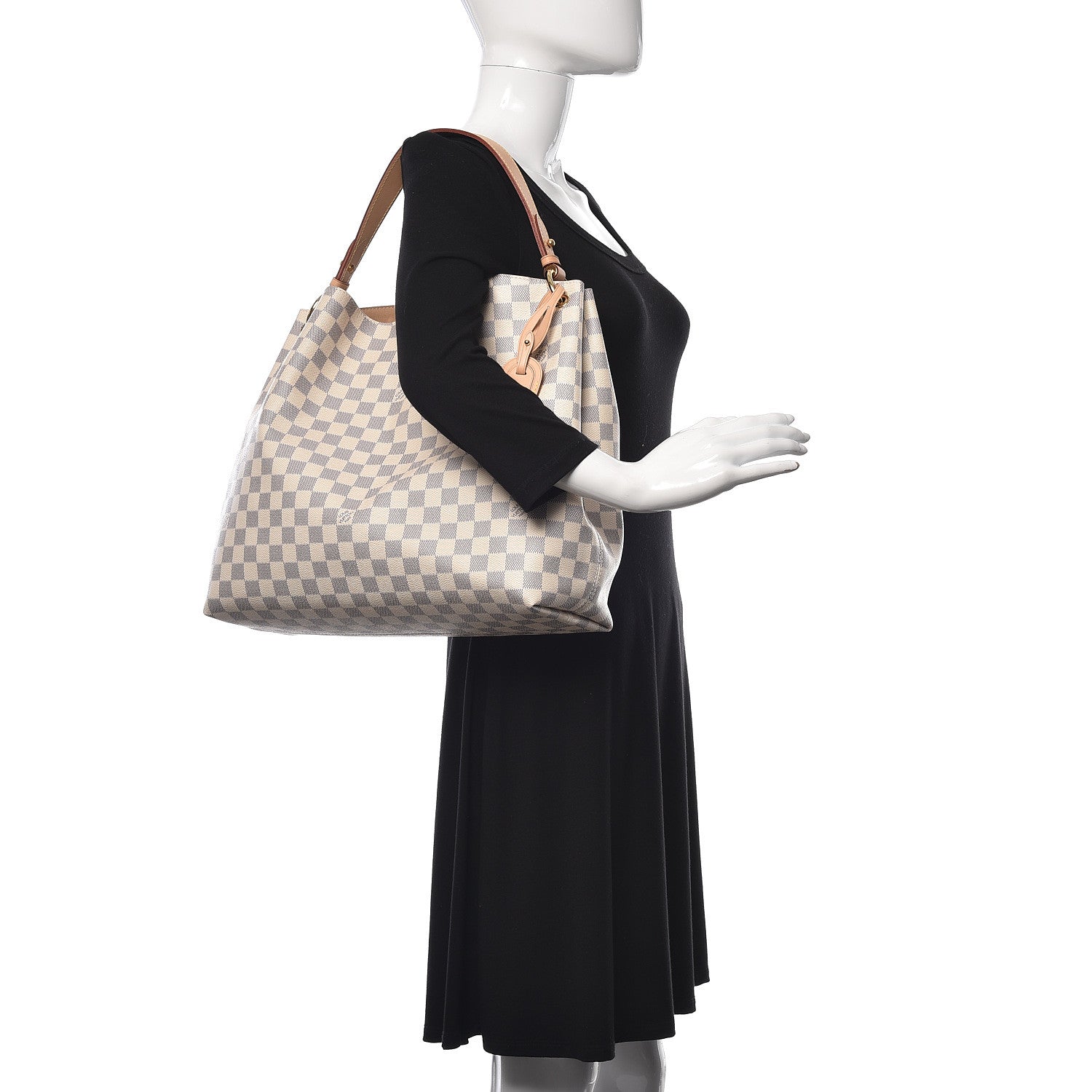 Louis Vuitton Damier Azur Graceful MM 2 of 10