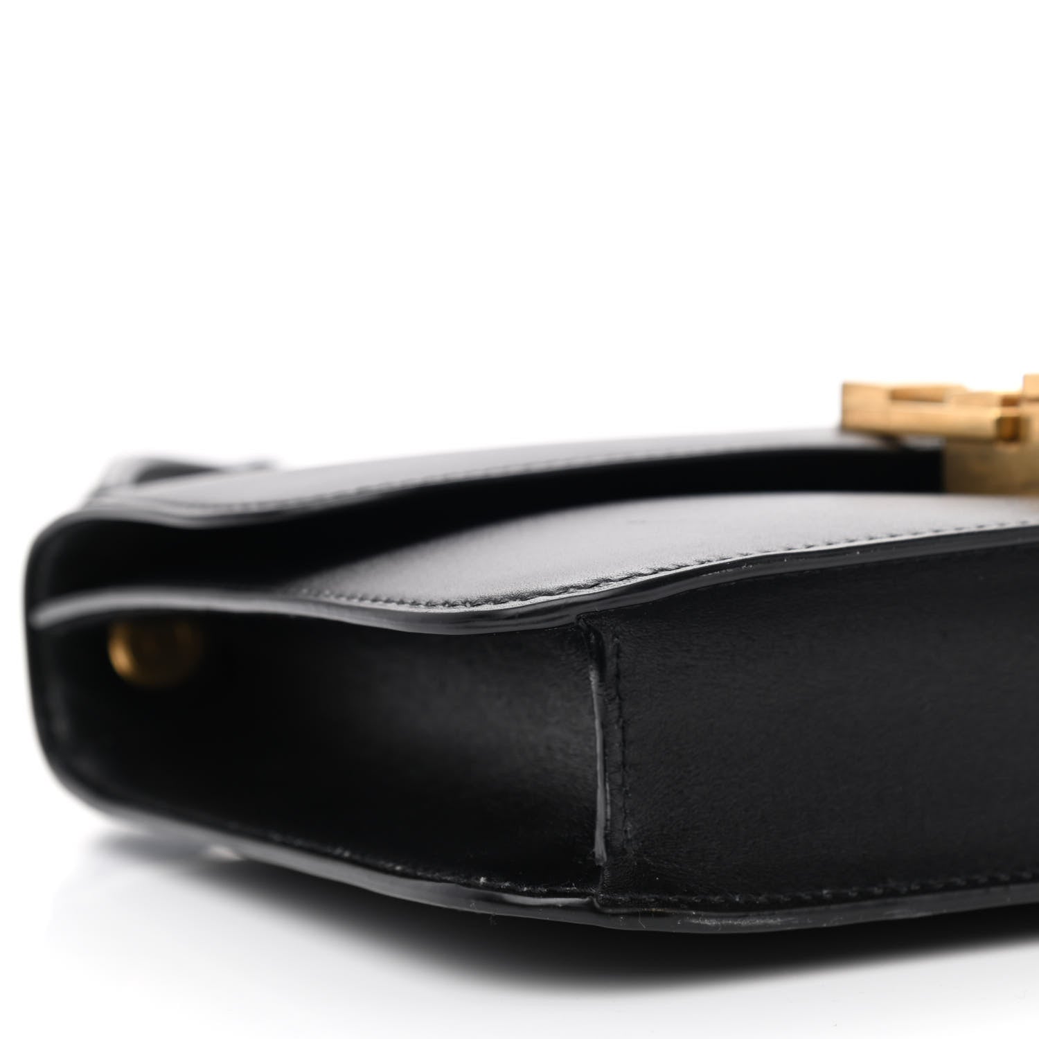Saint Laurent Smooth Calfskin Carre Satchel Black 9 of 12