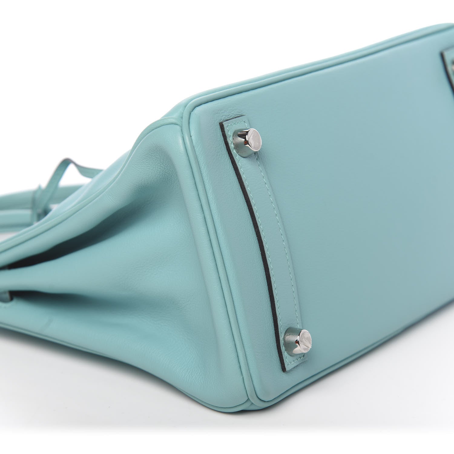 Hermes Swift Birkin 25 Blue Atoll 9 of 11