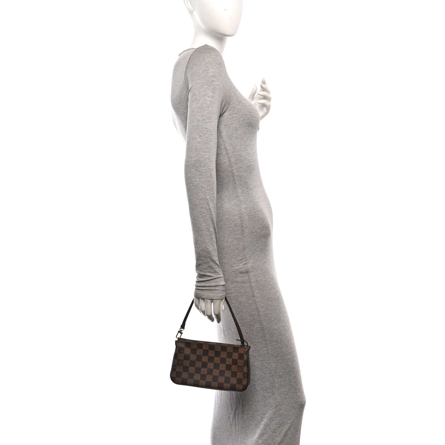 Louis Vuitton Damier Ebene Navona Pochette Accessories 2 of 10