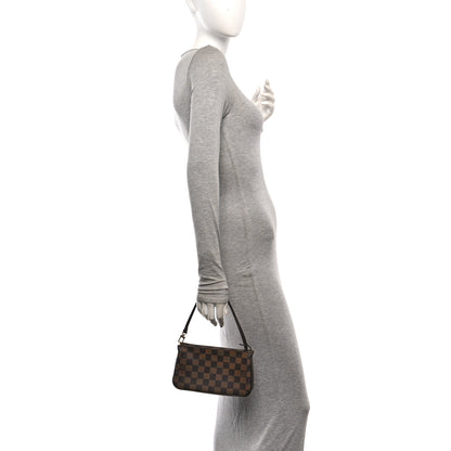 Louis Vuitton Damier Ebene Navona Pochette Accessories 2 of 10