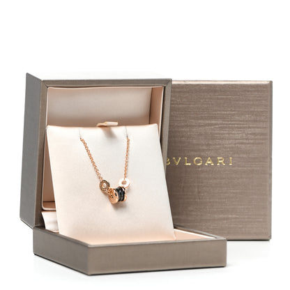 Bulgari 18K Rose Gold Black Ceramic B.Zero1 Bracelet 6 of 6